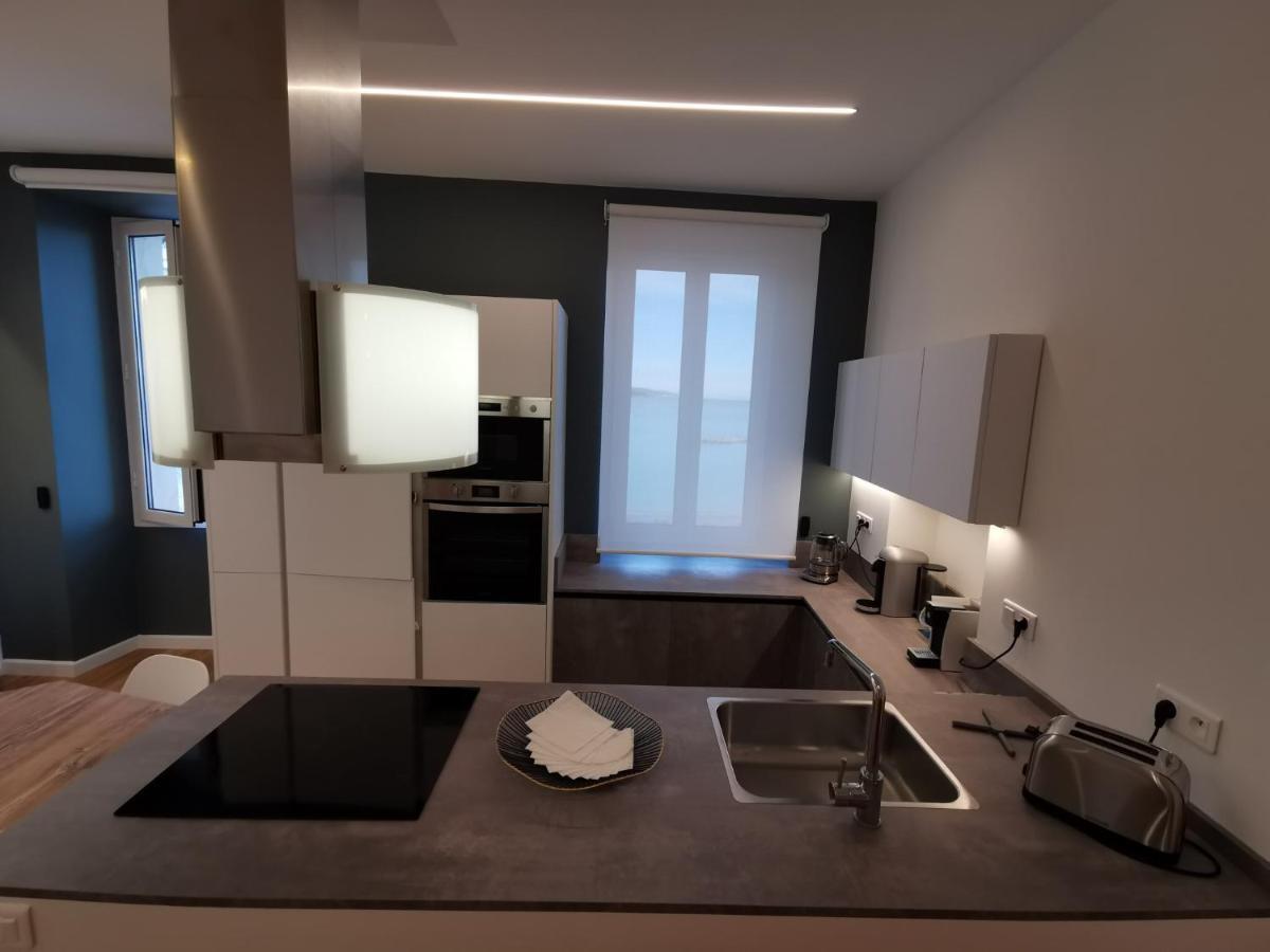 Magnifique Duplex Vue Mer Menton Kültér fotó